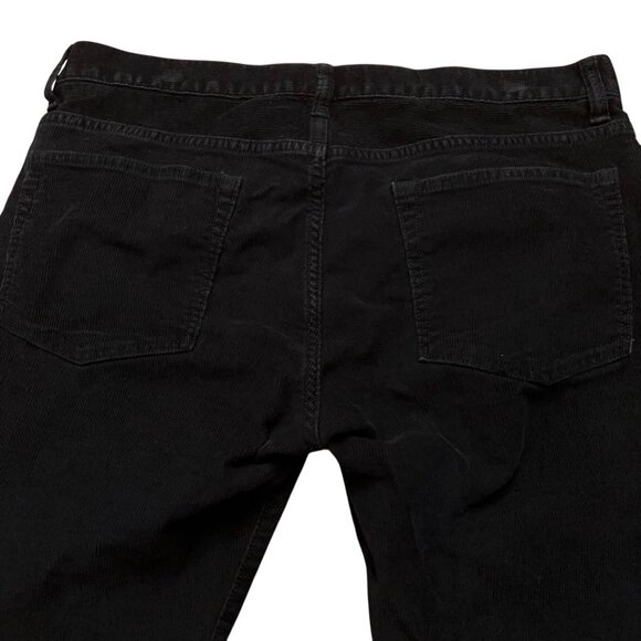 J.Crew Corduroy Pants Mens Size 33x30 484 Slim Fit 5-Pockets Stretch Black - Picture 4 of 7